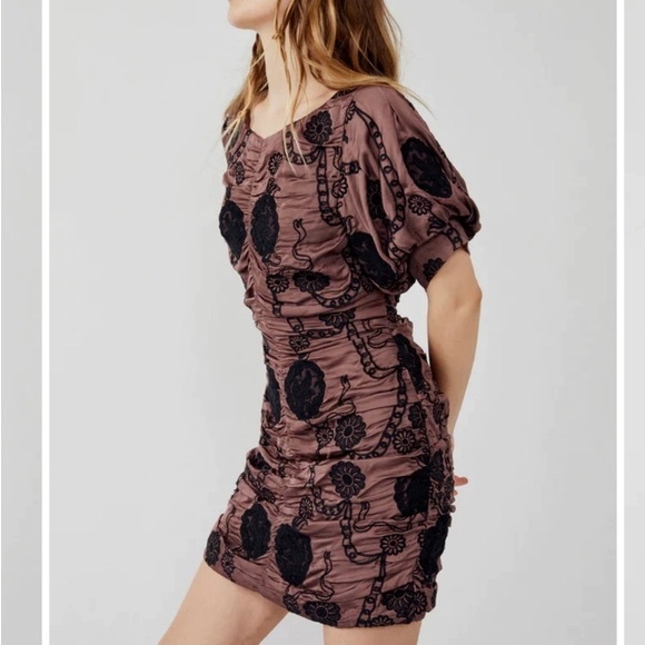 Free people Ramona ribbon dress nwt  size S - Picture 3 of 10